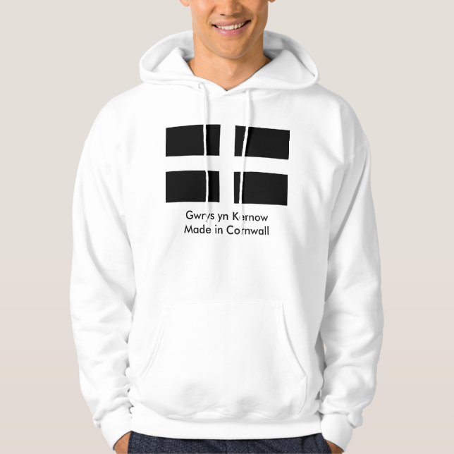 Sudadera Yn Kernow de Gwrys hecho en Cornualles (Anverso)