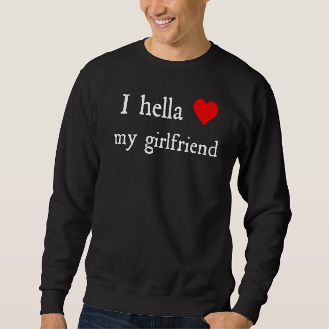 Sudadera Yo amo a mi novia (Anverso)