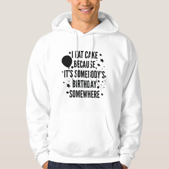 Sudadera Yo Como Pastel (Anverso)