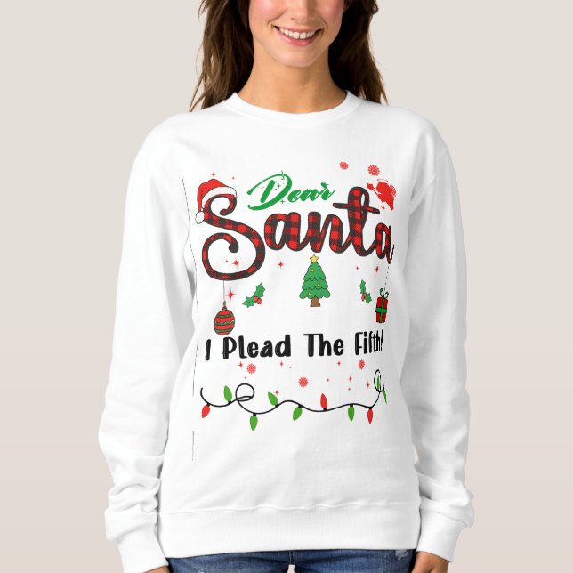 Sudadera Yo Dirijo A Los Quinto Navidades Coincidentes Quer (Anverso)