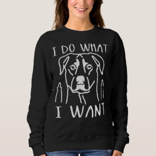 Sudadera Yo Hago Lo Que Quiero Rottweiler 45