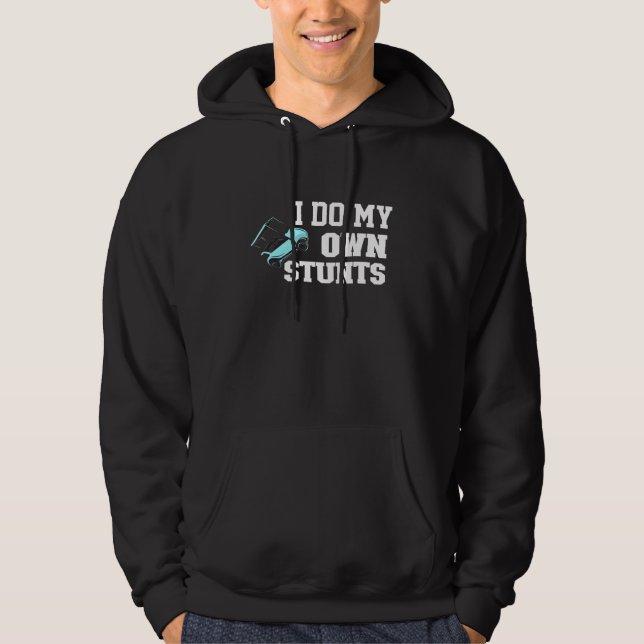 Sudadera Yo Hago Mi Propio Robo Golf Car Player (Anverso)