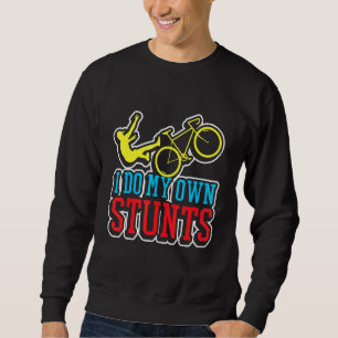 Sudadera Yo Hago Mi Propio Stunts Mtb Mountainbike Retro Ab