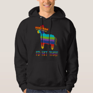 Sudadera Yo hubiera llegado a esa Pinata Llama Cinco De May