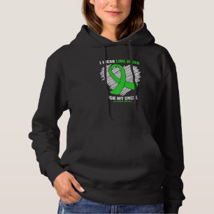 Sudadera Yo Llevo Lime Green Por Mi Enfermedad De Tío Lyme
