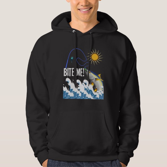 Sudadera Yo pescando (Anverso)