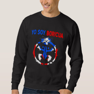 Sudadera Yo Soy Boricua - Taino - Herencia Hispana