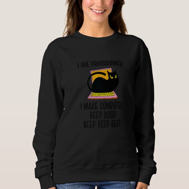 Sudadera Yo Soy El Programador Y Hago El Codificador De Bee (Anverso)