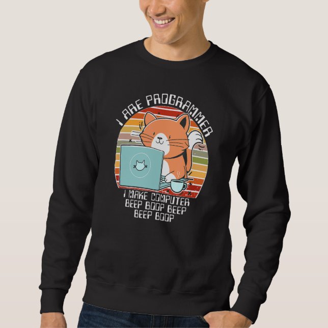 Sudadera Yo Soy El Programador Yo Hago Que La Computadora S (Anverso)