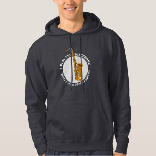 Sudadera Yo toco el saxofón ¿Cuál es tu superpoder?