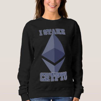 Sudadera Yo tomo Crypto Quiet Power Blockchain Builder