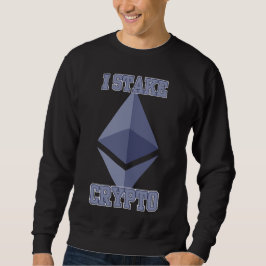 Sudadera Yo tomo Crypto Quiet Power Blockchain Builder