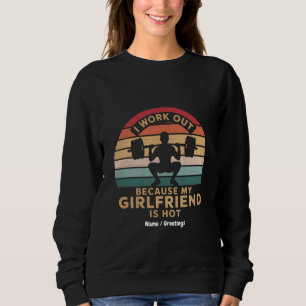 Sudadera Yo Trabajo Porque Mi Novia Es Muy Graciosa.
