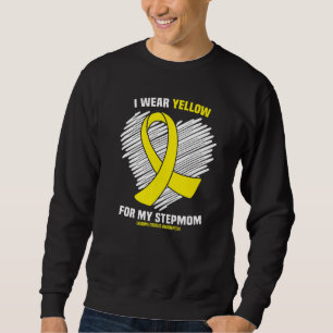 Sudadera Yo Uso Amarillo Para Mi Madera Endometriosis Aware