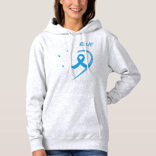 Sudadera Yo uso azul para mi primo porque el novio de mi pr