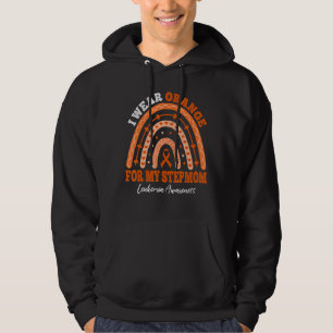 Sudadera Yo Uso Cinta Naranja Para Las Awarenes De Leucemia