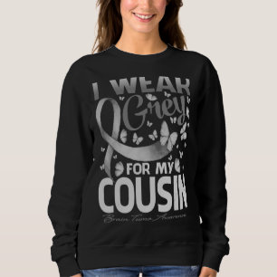 Sudadera Yo Uso Gris Para Mi Primo Concienciación Sobre El 