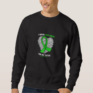 Sudadera Yo Uso Lime Green Para Mi Hermana Lyme Enfermedad