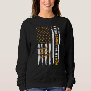 Sudadera Yo Uso Naranja Para Mi Mamá Awaren De Esclerosis M