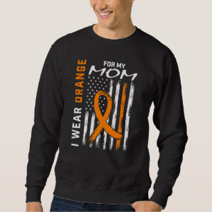 Sudadera Yo Uso Naranja Para Mi Mamá Awaren De Esclerosis M