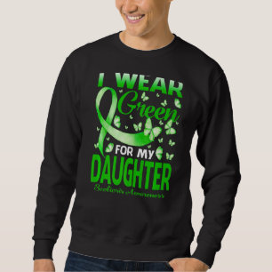 Sudadera Yo Uso Verde Para Mi Hija Conciencia Sobre La Esco