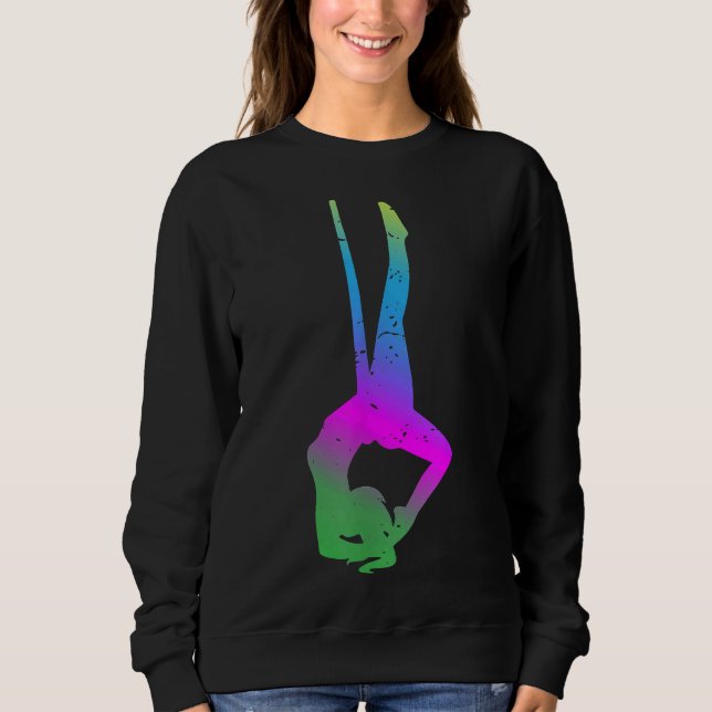 Sudadera Yoga Aéreo Hamaca Yoga Moderno (Anverso)