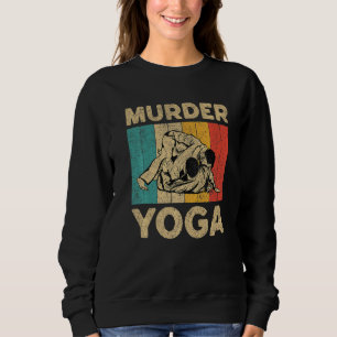 Sudadera Yoga Asesino BJJ Vintage Jiu Jitsu Brasileño