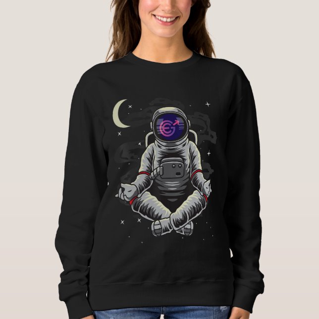 Sudadera Yoga Astronauta Evergrew Egc Moneda A La Cripta De (Anverso)