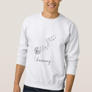 Sudadera Yoga Breathe, Regalo Musical