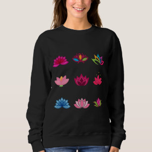 Sudadera Yoga Bulkbuy Lotus Flower Pack