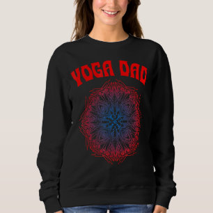 Sudadera Yoga Dad Psychedeld Mandala Ilustracion Padre M