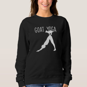 Sudadera Yoga de cabra para mujeres  Pose de yoga de cabra