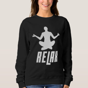 Sudadera Yoga Ejercicios de Meditación Relax Poses Yogis・