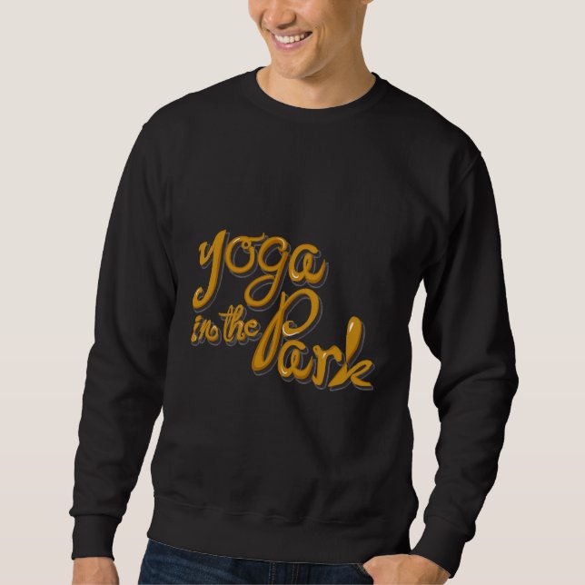 Sudadera Yoga En El Parque (Anverso)