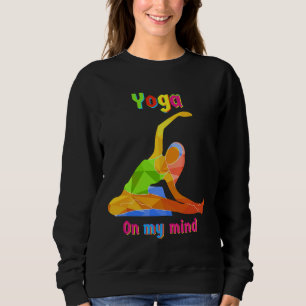 Sudadera Yoga En Mi Mente Ejercicios De Arcoiris