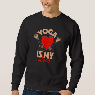 Sudadera Yoga Es Mi Amor Instructor De Yoga De Fitness Medi