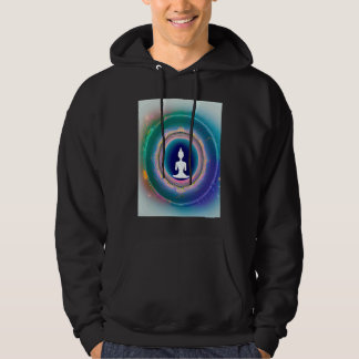 Sudadera Yoga Girl Female Sun Salutation Meditation Chakra 