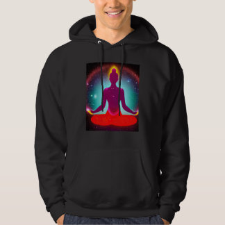 Sudadera Yoga Girl Female Sun Salutation Meditation Chakra