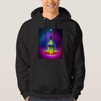 Sudadera Yoga Girl Female Sun Salutation Meditation Chakra 