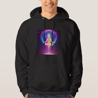 Sudadera Yoga Girl Female Sun Salutation Meditation Chakra 