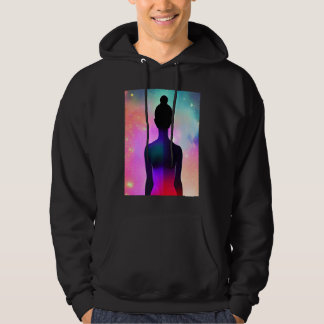Sudadera Yoga Girl Female Sun Salutation Meditation Chakra