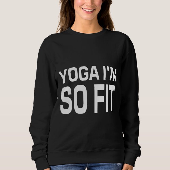 Sudadera Yoga I M Tan Apropiado (Anverso)