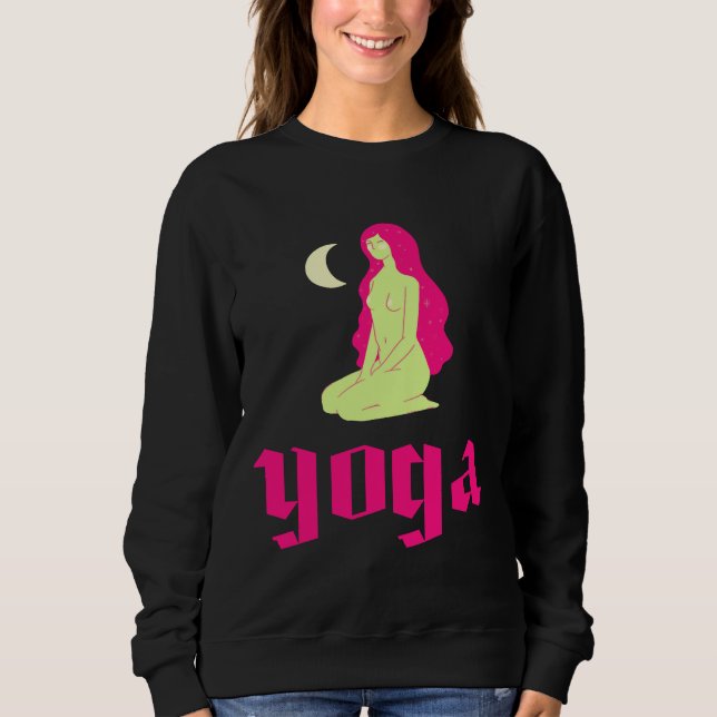 Sudadera Yoga Moon Women (Anverso)