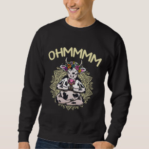 Sudadera Yoga Namaste Cow Mandala