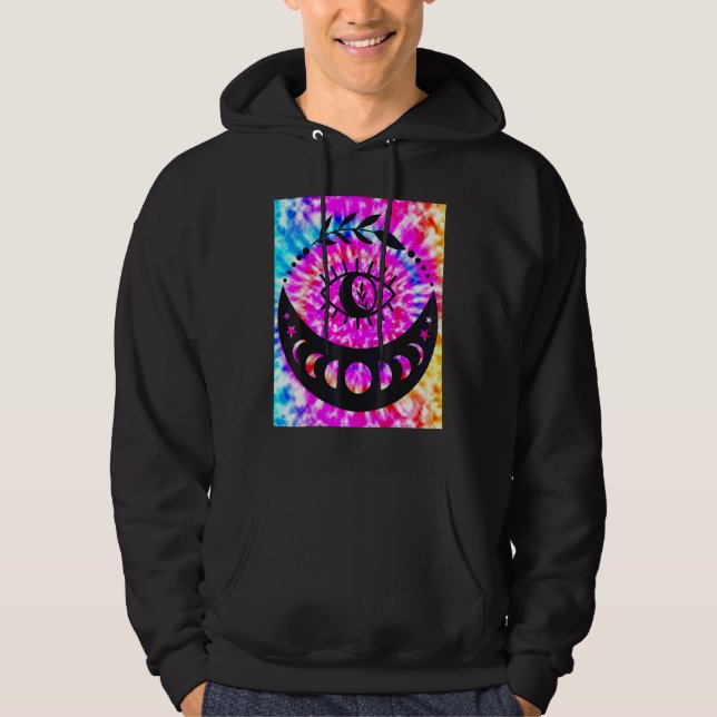 Sudadera Yoga Namaste Luna Corbata Morir Ojo de Buda (Anverso)