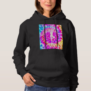 Sudadera Yoga Namaste Moon Tie Die Buddha Tree