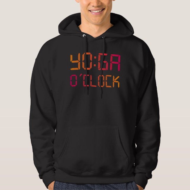 Sudadera YOGA O'Clock Funny Yoga (Anverso)