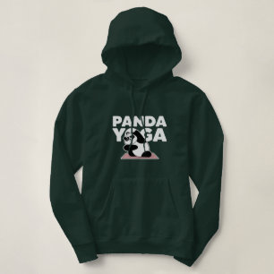 Sudadera yoga panda divertida