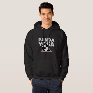 Sudadera yoga panda divertida