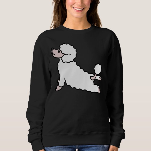 Sudadera Yoga Poodle (Anverso)
